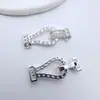 Cobre Banhado a Ouro com Zircônia de Alta Retenção de Cor Fecho de Ferradura Acessório de Fecho para Colar Pulseira Feito à Mão Materiais