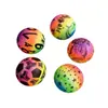 Pelota de Juguete de Dibujos Animados Arcoíris de PVC de 8.5 pulgadas, Balón de Voleibol Colorido Inflable Grande para Niños, Venta Caliente al Por Mayor en el Mercado Nocturno