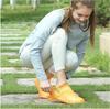 Funda impermeable para exteriores para días lluviosos, para adultos, resistente al desgaste, con suela gruesa, antideslizante, impermeable, para zapatos de caña baja y corta.