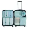 Bolsa de Armazenamento de Sete Peças para Viagem Bolsa de Organização de Roupas Bolsa de Armazenamento Portátil Grande Capacidade Bolsa de Armazenamento Classificadora para Mala
