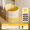 Cubo de Baño Plegable con Respaldo, Cubo de Baño Plegable de Temperatura Constante Engrosado para Adultos, Cubo de Baño Plegable para el Hogar