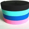 3.2Cm.3.8Cm Colorido Terciopelo Doble Cara Alta Elasticidad Banda Elástica de Seda Diadema de Nylon Banda Elástica para Cintura Accesorios Digitales