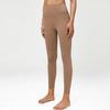 Pantalones de Yoga Aeróbicos de 25 pulgadas de Cintura Alta Naked Transfronterizos para Mujer, Pantalones Elásticos de Cintura con Bolsillo, Pantalones Ajustados Deportivos para Fitness