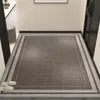 Tapete de Entrada Veludo Belga Uso Doméstico Antiderrapante Pad para Pés Tapete Absorvente de Água para Cozinha Carpete para Sala de Estar Em Estoque