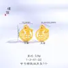 Collar Colgante Xiaofu Marca Súper Fino Duradero Que No Se Desvanece Resistente a la Presión Hueco Fuyu Diya Oro Accesorios diy Oro Antiguo