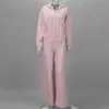Conjunto Transfronterizo Estilo Europeo y Americano Otoño e Invierno 2026 Nuevo Sudadera con Cremallera de Punto Pantalones de Pierna Ancha de Cintura Alta Conjunto Casual de Dos Piezas