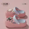 Zuecos de Dibujos Animados de Bola de Carbón para Niños Niñas 2026 Verano Nuevos Sandalias Cerradas Transpirables Antideslizantes para Niños