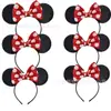 Europeo y Americano Nuevo Mickey Mouse Diadema de Mickey Lentejuelas Minnie Mariposa Sección Accesorios para el Cabello Fiesta Festiva Paraíso Infantil Accesorios para el Cabello