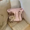 Bolsa de Corrente Rombos de Luxo, Bolsa Saco Fashion Tendência de Luxo Leve, Nova Bolsa de Ombro Elegante e Sofisticada para o Dia a Dia