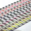 Nuevo Cordón Redondo de 5 mm con Patrón de Puntos de Colores Texturizado Cordón de Paracord de 5 mm Cordón para Ropa Cordón para Sombrero Cordón de Cinturón para Pantalones Lanyard para Bolsos de Bricolaje