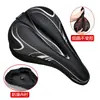 Assento de Selim Confortável, Almofada de Gel para Ciclismo, Capa de Assento de Bicicleta Universal Respirável Absorvente de Choque, Almofada de Assento Macia para Bicicleta de Montanha Estrada