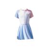 Traje de Baño para Niñas Estilo Falda de Cuerpo de Moda Estilo Coreano Fresco Moda Infantil Conservador Deportivo Vacacional