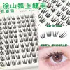 10 fileiras de 10 fileiras de cílios postiços de ponta de alta capacidade desejo puro luar trilogia preguiçosa puro selvagem diabozinho mix