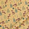 Amazon Navidad Papel Kraft Retro Papel de Regalo Papá Noel Árbol de Navidad Papel de Dibujos Animados