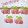 Acessórios DIY de Resina Cola de Creme Acessórios DIY para Capa de Celular Acessórios de Cabelo Materiais Artesanais Flores para Sapatos Frutas de Açúcar