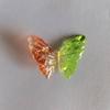 Nuevos accesorios DIY con cuentas de mariposa degradadas, llavero acrílico, cadena para teléfono móvil, decoración de joyería, materiales hechos a mano