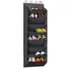 Bolsa de Sapatos de Parede de 8 Camadas Transfronteiriça da Amazon Bolsa Suspensa Multifuncional para Armazenamento Atrás da Porta Organizador de Diversos Multicamadas Bolsa de Armazenamento