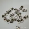 Herrajes para Bolsos de Mujer de Aleación de Zinc con Doble Anillo, Remaches en Forma de Cúpula, Anillos Cruzados para Fundas de Teléfono, Anillas de Tirador para Bolsos de Cuero