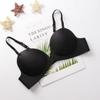 Roupa Íntima Sem Costura para Mulheres, Push-Up, Retrator de Seios, Costas Bonitas, Sutiã de Tamanho Grande, Estilo Tomara-que-caia Feminino, Pode Ser Usado por Fora com Bojos, Estilo Francês