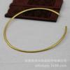 Joyería DIY Hongxing color oro 24k 4*2*135mm guirnaldas todos los collares materiales hechos a mano accesorios para pasador de pelo B285