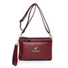 Bolso Nuevo para Mujer 2026, Bolso Cruzado para Madre de Mediana Edad, Gran Capacidad, Bolso de Hombro Sencillo, Bolso Cuadrado Pequeño de Cuero Suave a la Moda