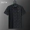 Camiseta de manga curta de alta qualidade, transfronteiriça, corretamente etiquetada, nova, da moda, para o verão, solta, jacquard, comércio exterior europeu e americano