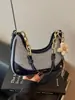 Bolsas de Mujer Transfronterizas 2026 Bolso de Mano de Nicho para el Trabajo Bolso de Hombro Underarm Retro Bolso Cruzado Pequeño Cuadrado Casual de Alta Gama