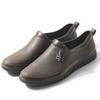 Botas de lluvia de corte bajo para hombre, zapatos para aguas poco profundas, botas de lluvia cortas y gruesas de verano para hombre, nuevas botas de goma antideslizantes y resistentes al desgaste para el trabajo de cocina