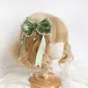 Original Si Encaje de Hierba Lazo Accesorios para el Cabello Pinza de Borde bbd Lolita Tocado Mori Girl Lolita Cosa Pequeña