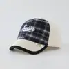 Gorra de visera plana con letras inglesas estilo coreano para fotografía callejera, gorra de hip-hop para niños, gorra para actuación de street dance, gorra de protección solar