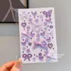 Pegatinas Faciales de Corazón con Lazo y Pedrería para Niñas, Maquillaje para Ambiente Festivo de Niñas, Cosméticos para Niñas para Actuaciones en Escenario