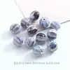 Material para joyería DIY con cuentas pulsera cuentas sueltas de cerámica accesorios para pulseras material para joyería hecha a mano cuentas de cerámica cambio de horno