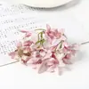 En Stock Flores Artificiales Rosas Flores Falsas Accesorios para el Cabello Hanfu Materiales para Manualidades Flores para Bodas Arreglo de Escena Realista Flores de Seda