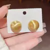 Pendientes de Moda de Aguja de Plata 925 con Cubos de Perla de Venta Caliente Pendientes Dulces de Nicho de Gama Alta Pendientes de Diseño Exquisito