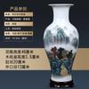 Cerâmica Jingdezhen Bambu Fugui Estudo Chão Grande Vaso Ornamentos Retro Sala de Estar Gabinete de TV Arranjo de Flores Artesanato