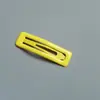 Mini Pasador de Pelo de 3 cm Pasador Dopamina Gota de Agua Pasadores Lindos Sencillos para Niños Accesorios para el Cabello Brillo Flequillo Pin BB Adorno para la Cabeza