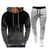 Otoño e Invierno nuevo suéter casual con estampado de salpicaduras de tinta para hombre sudadera con capucha sudadera con capucha abrigo traje