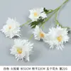 Flores artificiales blancas para decoración de escenas de boda, decoración del hogar, ramos artificiales, rosas, hortensias, gypsophila, venta al por mayor de flores artificiales