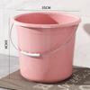 Cubo de plástico grueso para el hogar con tapa, cubo de lavado, cubo de baño universal para dormitorio de estudiantes, cubo de almacenamiento grande, venta al por mayor