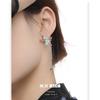 Advanced Sense Gradient Butterfly Brincos Nicho Design 2025 Novo Original Ear Stud Ear Headwear Mulheres