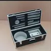 Estuche de aleación de aluminio para Suona de mano, caja grande G, caja grande F, estuche de vuelo negro para Suona, caja de lengüetas