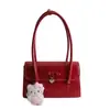 Bolso Pequeño Elegante de Gama Alta para Mujer 2026 Modelo Nuevo Versátil para el Trabajo Bolso de Hombro para Debajo del Brazo Bolso de Mano Súper Popular Bolso Cuadrado Pequeño