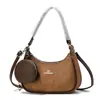 Bolso de mujer moderno y a la moda, sensación de alta gama, gran capacidad, bolso de hombro único, bolso cruzado, bolso de mano para mujer