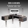 Escritorio de oficina Boss Table, ligero, de lujo, de alta sensación, mesa de oficina presidencial y combinación de silla, escritorio ejecutivo moderno y sencillo
