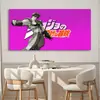 Jojo's Bizarre Adventure Batalla Apasionada Anime Dormitorio Pared de Fondo Decoración Póster Pegatina de Pared Pegatina HD Autoadhesivo