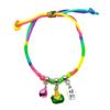 Puesto del Festival del Bote del Dragón Amarillo Artículos Pequeños Pulseras de Cuerda Colorida del Festival del Bote del Dragón Tejidas a Mano Pulseras del Festival del Bote del Dragón para Niños Venta al por Mayor