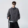 Nova Roupa de Proteção Solar de Verão para Homens UPF50+ Proteção UV para Exterior Leve Respirável Jaqueta para a Pele Estilo Japonês Jaqueta de Secagem Rápida