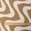 Tecido de Pelúcia Jacquard de Onda Grande com Fleece de Algodão Tecido Quente de Fleece de Algodão Tecido para Bolsa Almofada Almofada de Brinquedo