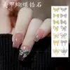 Joyería para Uñas de Moño Nuevo Colgante de Borla Diamante de Zirconia Súper Brillante Popular en Internet Cadena de Joyería para Decoración de Uñas