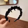 Diadema Ondulada Marrón para Mujer, Uso Diario, Antideslizante, con Dientes, para Lavarse la Cara, Accesorio para el Cabello
